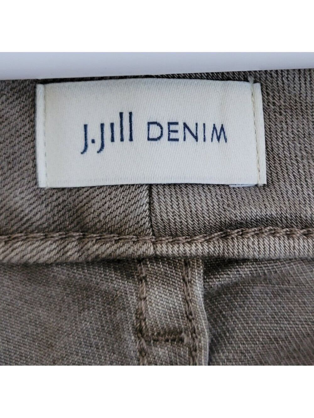 J. Jill Denim Boyfriend Straight Leg Ankle Jeans Gray Women's Size 6 - Picture 9 of 13
